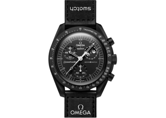 Swatch x Omega Bioceramic Moonswatch Mission to The Moonphase - New Moon SO33B700