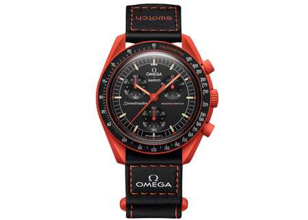 Swatch x Omega Bioceramic Moonswatch Mission to Earth - Lava - SO33O100