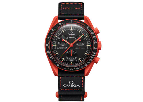 Swatch x Omega Bioceramic Moonswatch Mission to Earth - Lava - SO33O100