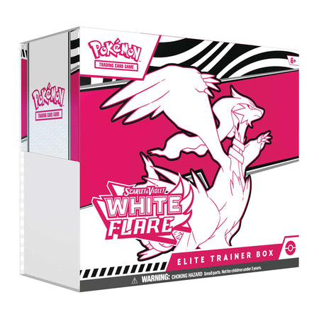 Pokémon - Escarlata y Púrpura - Llama Blanca - Caja de Entrenador Élite