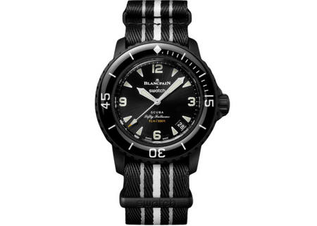 Swatch x Blancpain Bioceramic Scuba Fifty Fathoms Ocean of The Storms - SO35B400