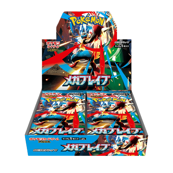 Pokémon TCG: Mega Evolución - Mega Valiente - Caja de Sobres Japonesa (30 Sobres)