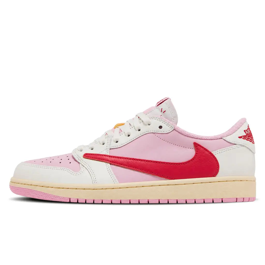 靴 travisscott Jordan 1 Low OG SP Pink 29cm Air Jordan 1 Retro Low OG SP Travis Scott 'Tropical Pink