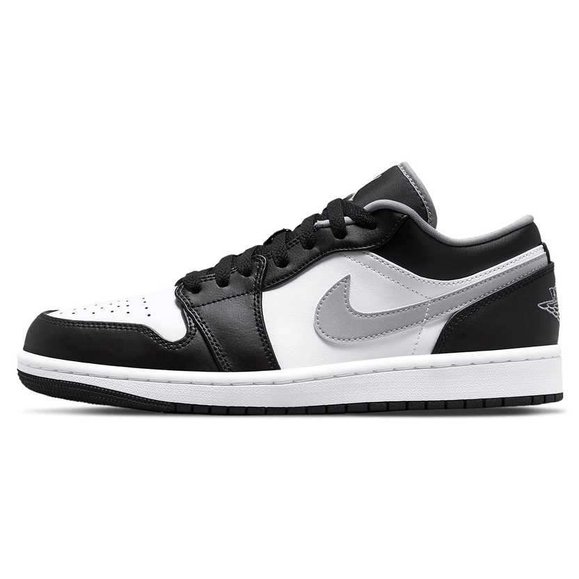 Jordan 1 Low Black White Grey Limited Sneakers