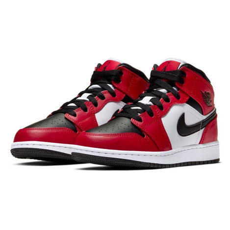 Jordan 1 Mid 'Chicago Black Toe'