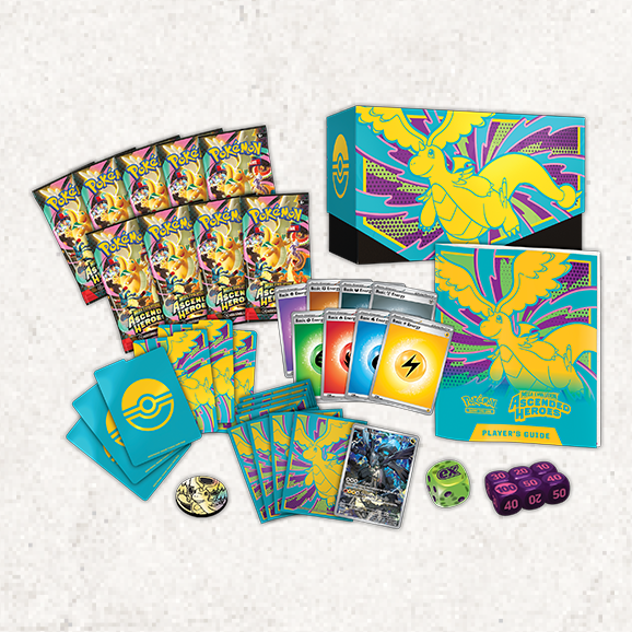 Pokémon JCC: Mega Evolución - Héroes Ascendidos Elite Trainer Box