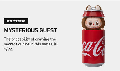 Pop Mart Labubu The Monsters Coca Cola Series 'Mysterious Guest' - SECRET Vinyl Plush Pendant