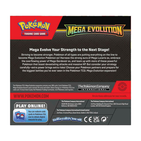 Pokémon JCC: Mega Evolución - Caja de Sobres (36 Paquetes)