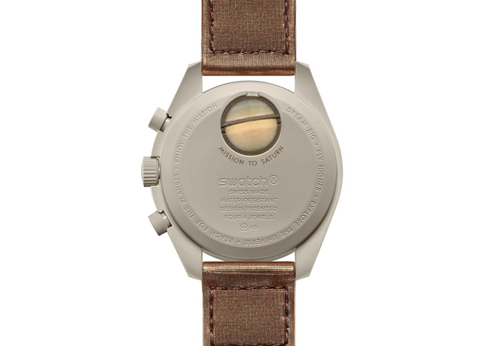 Swatch x Omega Bioceramic Moonswatch Misión a Saturno - SO33T100