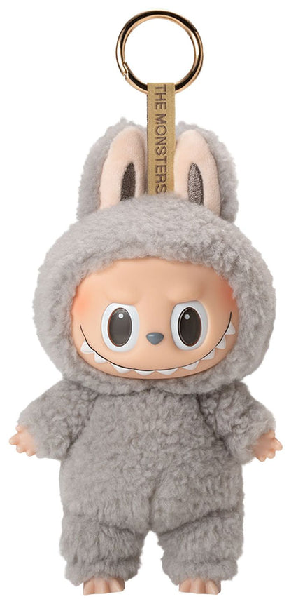 Pop Mart The Monsters Labubu Exciting Macaron 'Sesame Bean' Vinyl Pendant