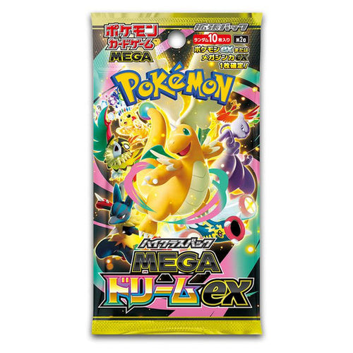 Pokémon TCG: Mega Evolución – Mega Sueño ex (m2a) – Paquete de mejora japonés (paquete individual)
