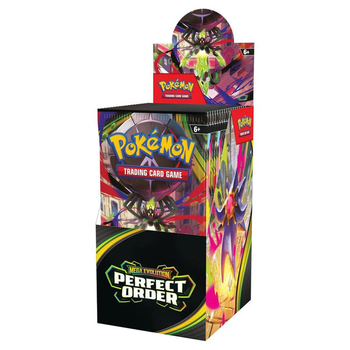 Pokemon TCG: Mega Evolución - Caja de medio booster de Perfect Order (18 Paquetes)