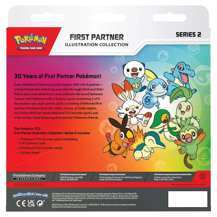 Pokémon TCG: Colección de Ilustraciones de Primer Compañero - Serie 2