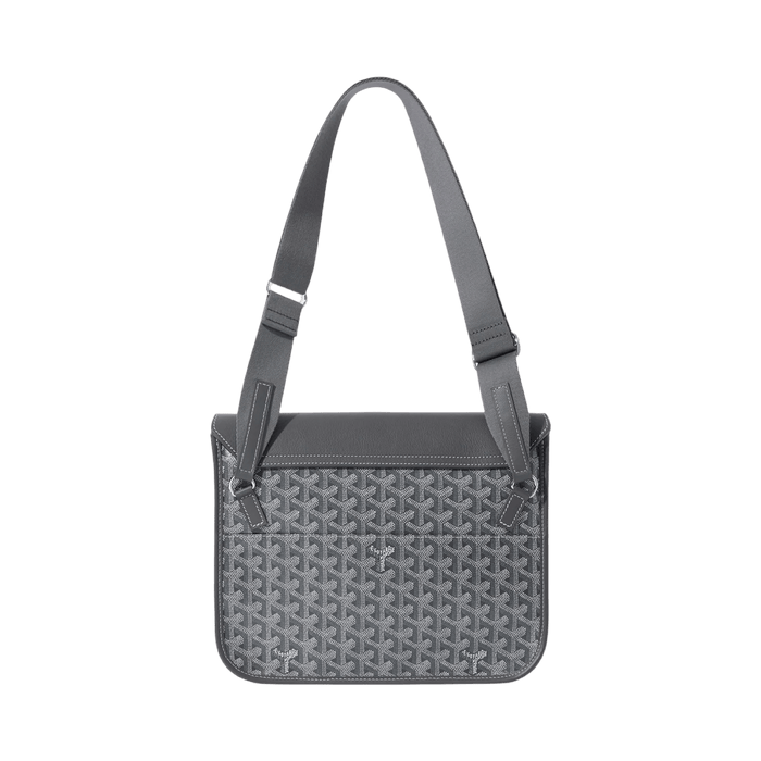 Goyard Coursier Messenger Bag Grey