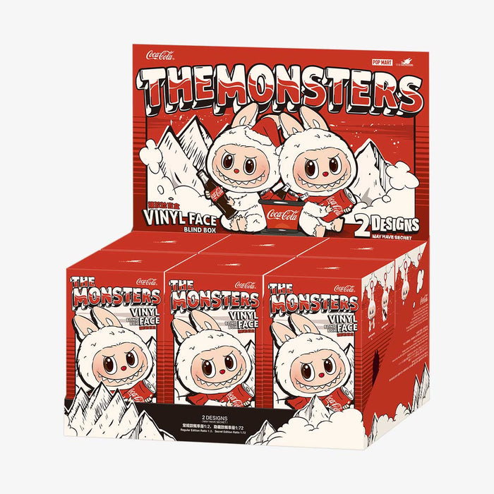 Pop Mart Labubu The Monsters Serie 'Coca Cola' Cara de Vinilo Blind Box