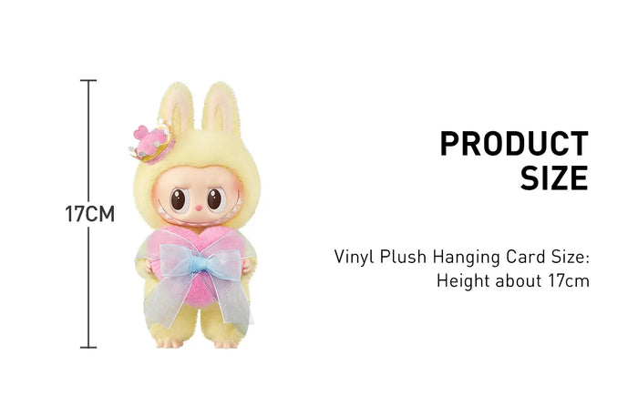 Pop Mart Labubu The Monsters Let’s Checkmate Series Tarjeta Colgante de Vinilo de Peluche (REINA)