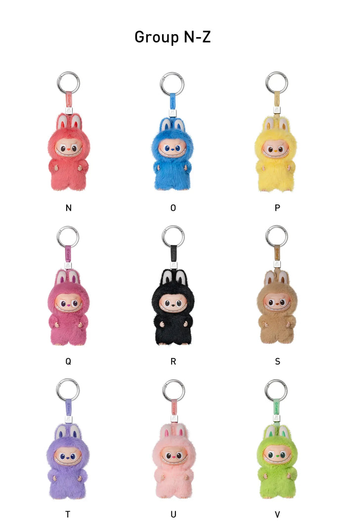 Pop Mart Labubu The Monsters 'Pin for Love' Series Colgante de Peluche de Vinilo Caja Ciega (N-Z)