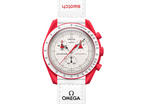 Swatch x Omega Bioceramic Moonswatch Mission to Mars - SO33R100