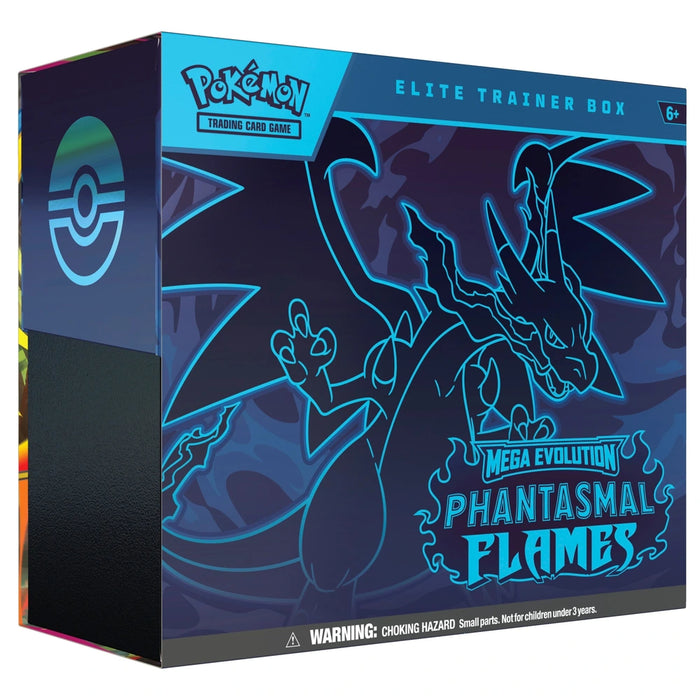 Pokémon JCC: Mega Evolución - Llamas Fantasmales - Caja de Entrenador Élite