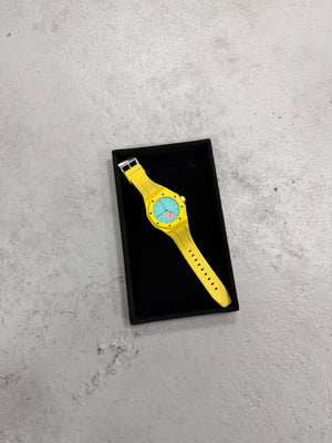 Yellow Royal Pop Wrist Strap & Case – Swatch x AP