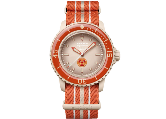 Swatch x Blancpain Bioceramic Scuba Fifty Fathoms Océano Ártico - SO35N100