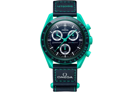 Swatch x Omega Bioceramic Moonswatch Mission to Earth - Polar Lights - SO33L103
