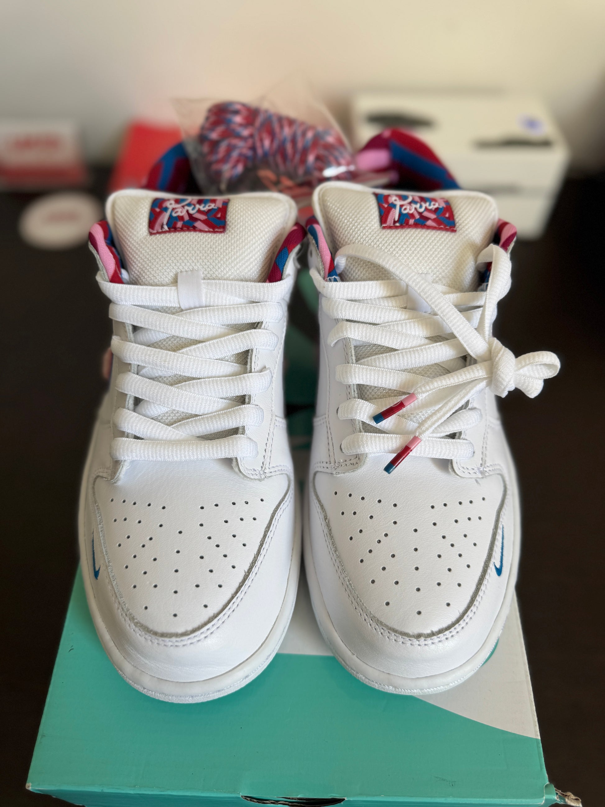Stockx Nike Sb Dunk Low Parra F&f Sb Dunk Parra F&f - Main Image