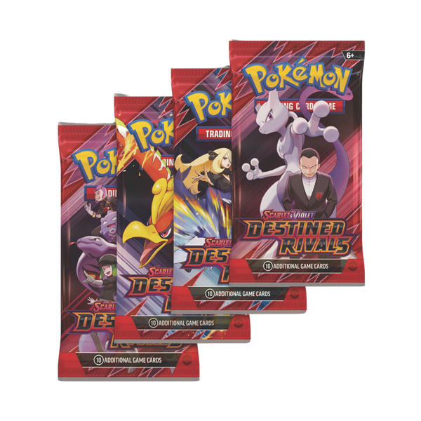 Pokémon - Escarlata y Púrpura - Rivales Destinados - Media Caja de Sobres (18 Sobres)