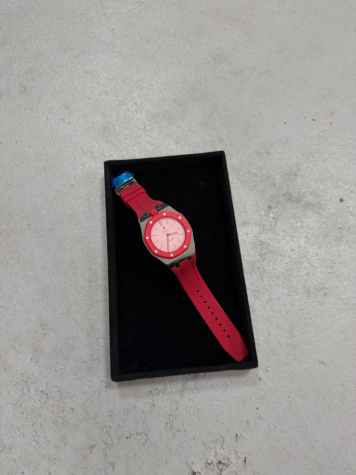 Red Royal Pop Wrist Strap & Case – Swatch x AP