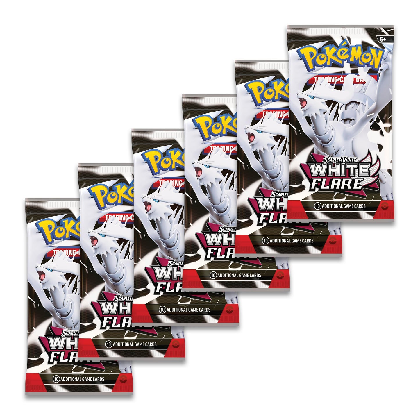 Pokémon JCC: Escarlata y Púrpura Llamarada Blanca — Paquete de mejora (paquete individual)