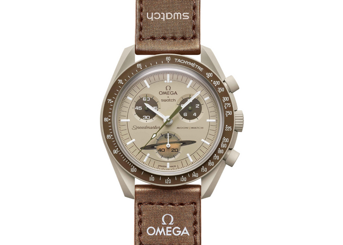 Swatch x Omega Bioceramic Moonswatch Misión a Saturno - SO33T100