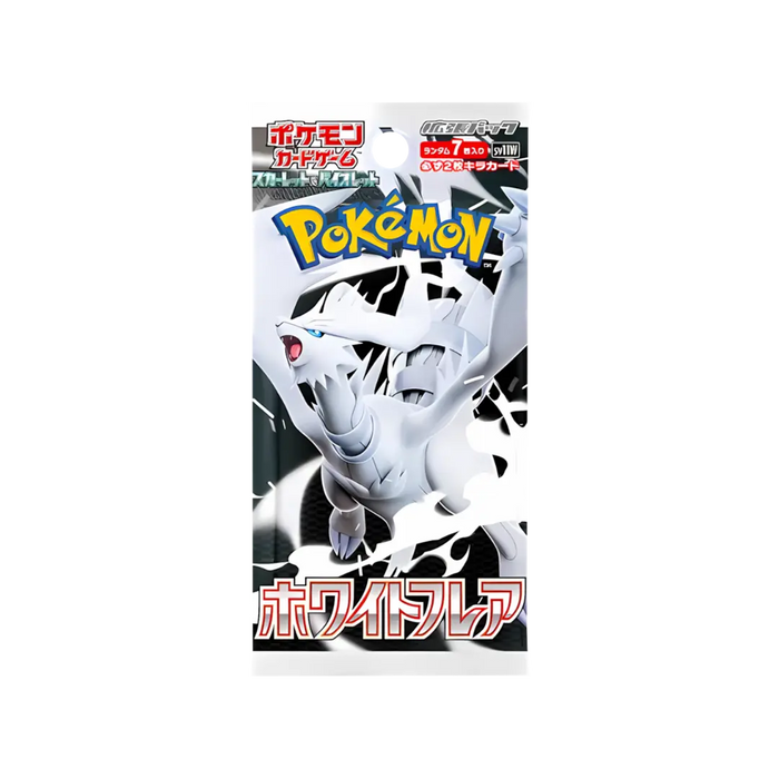 Pokémon TCG: Escarlata y Púrpura – Destello Blanco - Caja de Sobres Japonesa (SV11W)