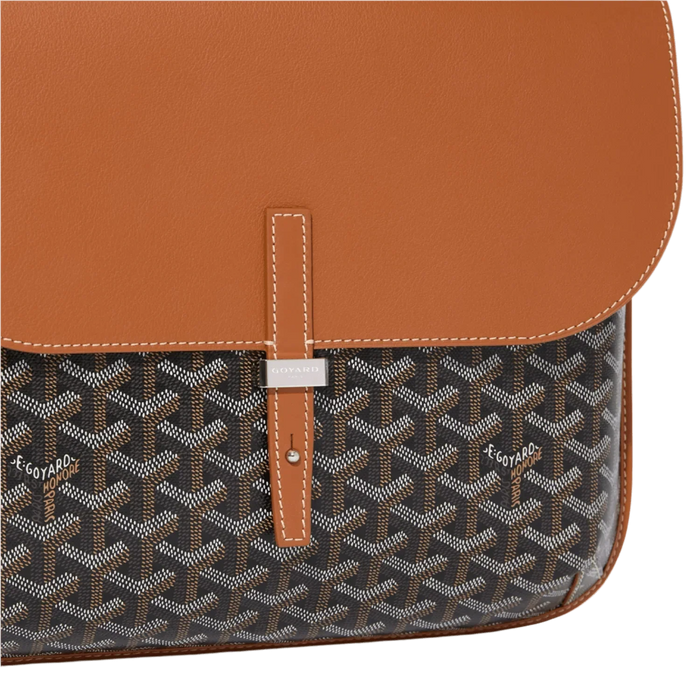 Goyard Coursier Messenger Bag Black & Tan