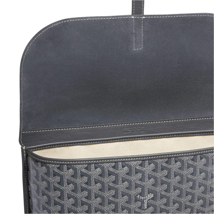 Goyard Coursier Messenger Bag Grey