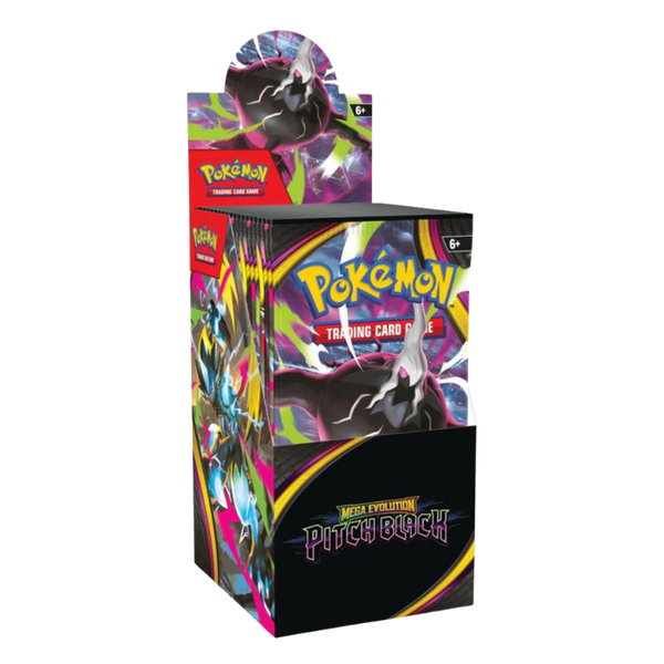 Pokémon TCG: Mega Evolution — Pitch Black Half Booster Box (18