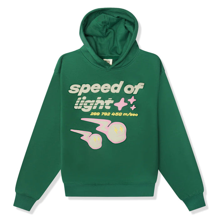 Sudadera con Capucha Broken Planet Market Speed of Light - Verde Malaquita