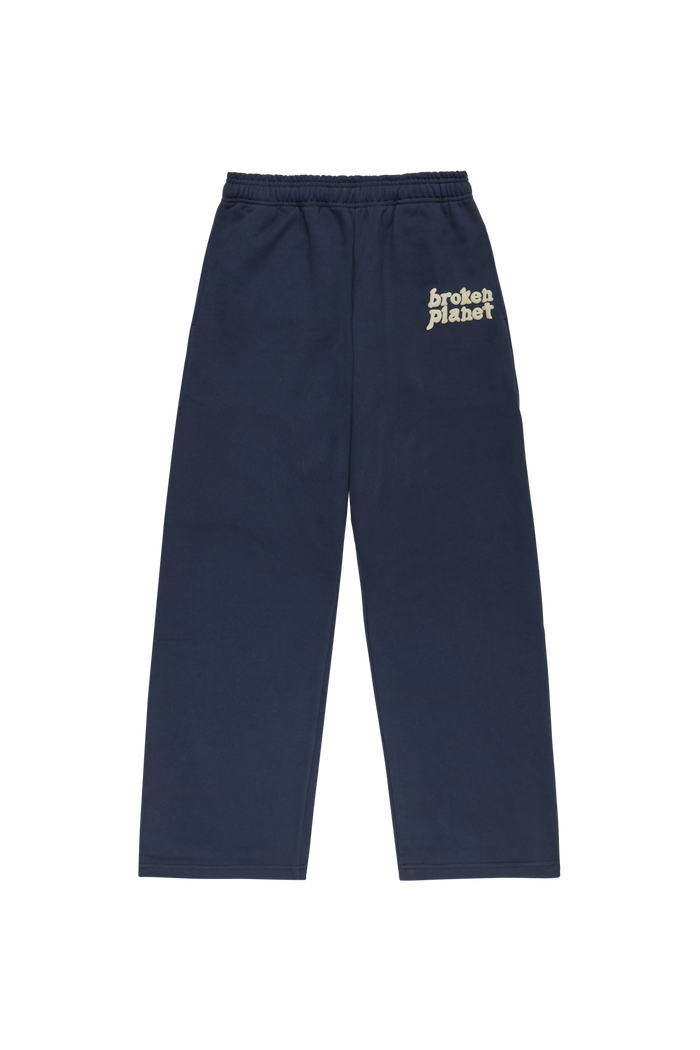 Pantalones de pernera recta Broken Planet Market - Azul espacial
