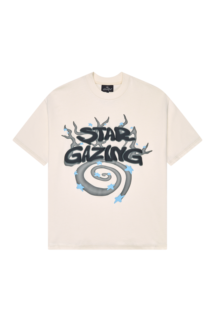 Camiseta Broken Planet Market Stargazing - Blanco Vainilla
