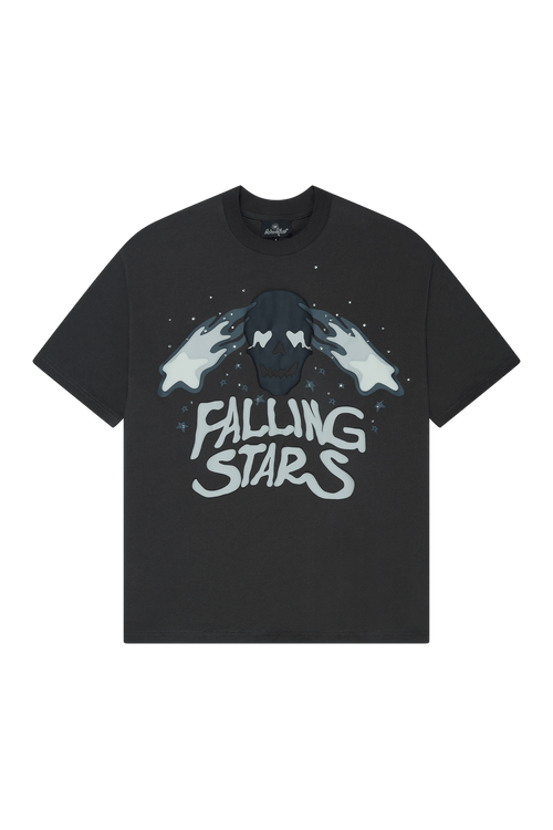 Camiseta Broken Planet Market Falling Stars - Negro hollín
