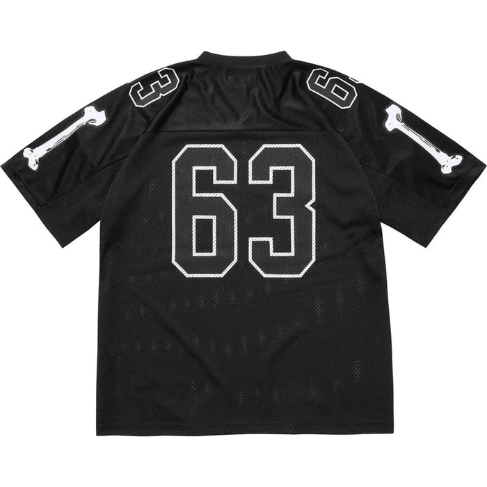 Camiseta de fútbol Supreme Bones negra