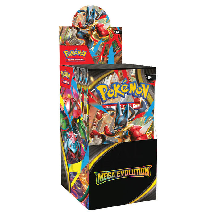 Pokémon TCG: Mega Evolución - Media caja de sobres (18 sobres)