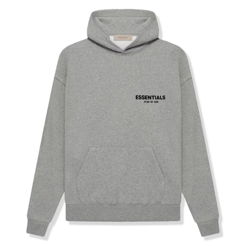Sudadera con capucha Fear of God Essentials 'Dark Oatmeal' (PV22)