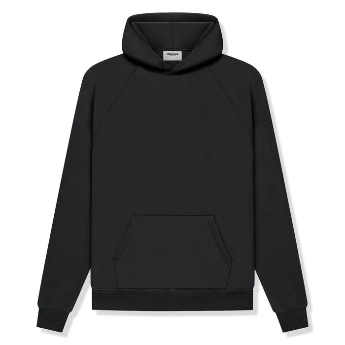 Sudadera con capucha Fear of God Essentials Reverse Logo Negra (PV21)