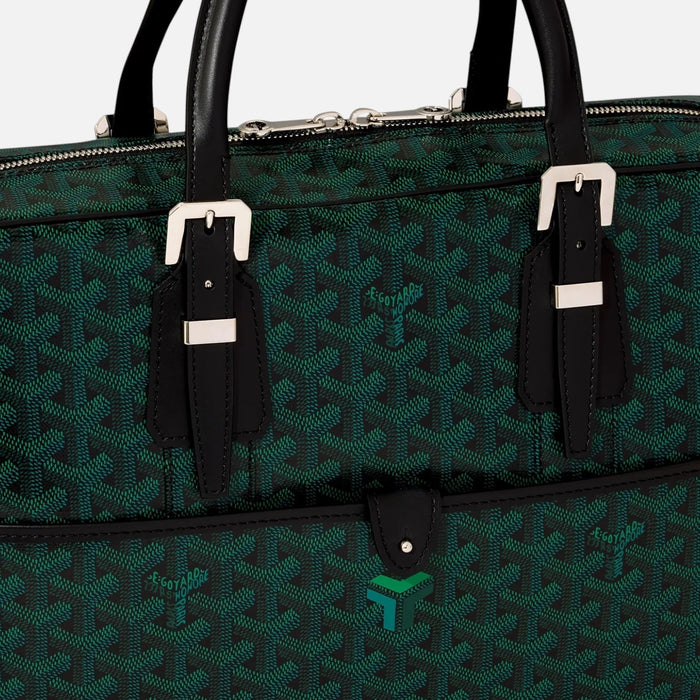 Goyard Ambassade MM Document Case Evergreen Limited Edition