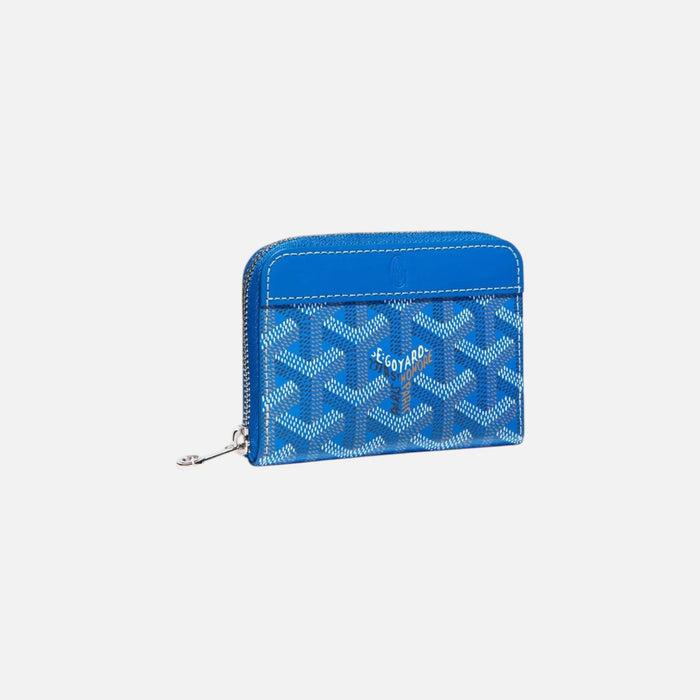 Goyard Matignon Sky Blue Mini Wallet