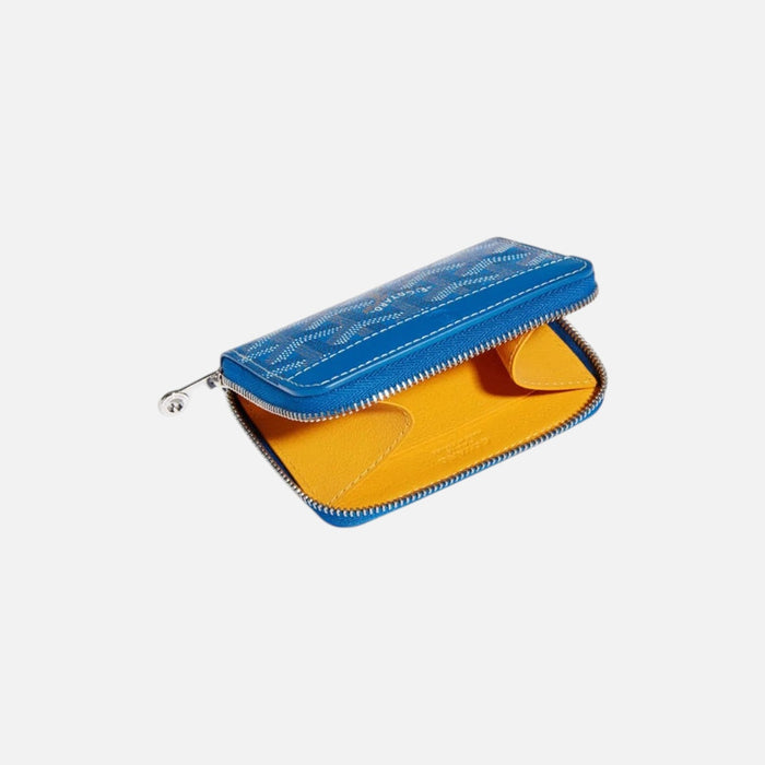 Goyard Matignon Sky Blue Mini Wallet
