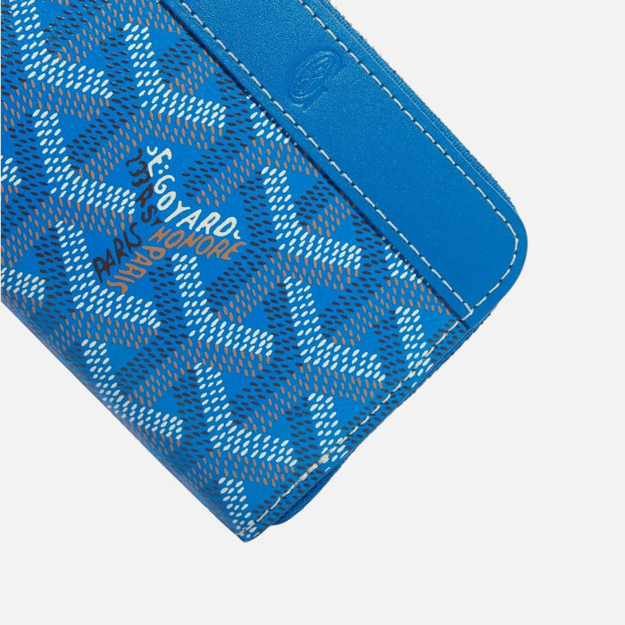 Goyard Matignon Sky Blue Mini Wallet