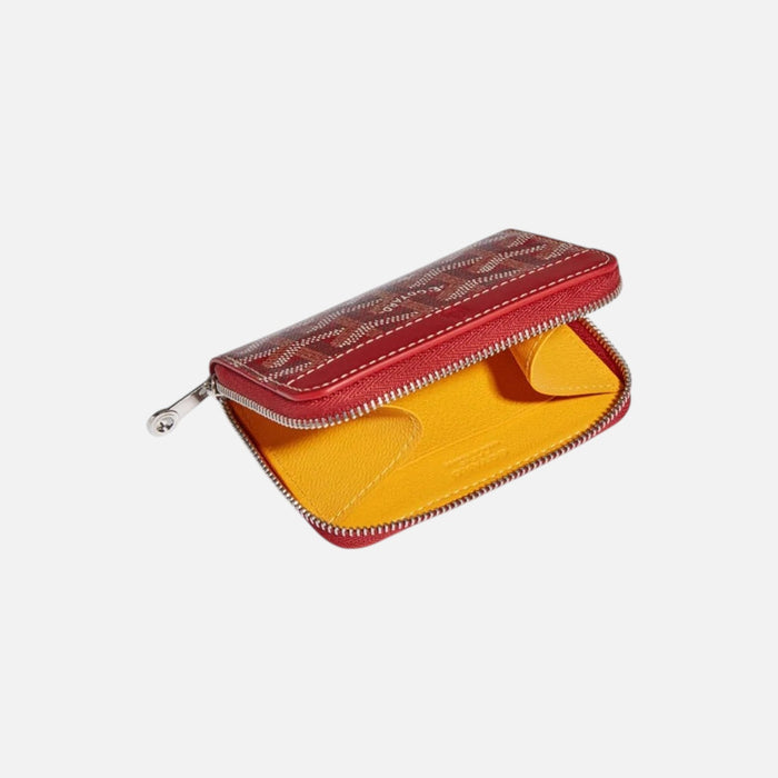 Goyard Matignon Mini Wallet Red