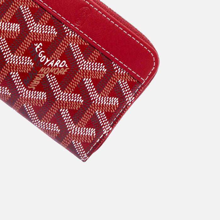 Goyard Matignon Mini Wallet Red