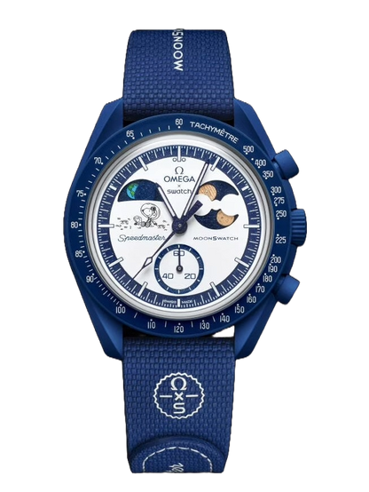 Swatch x Omega Bioceramic Moonswatch Mission to Earthphase – Moonshine Gold (SO33N702L)